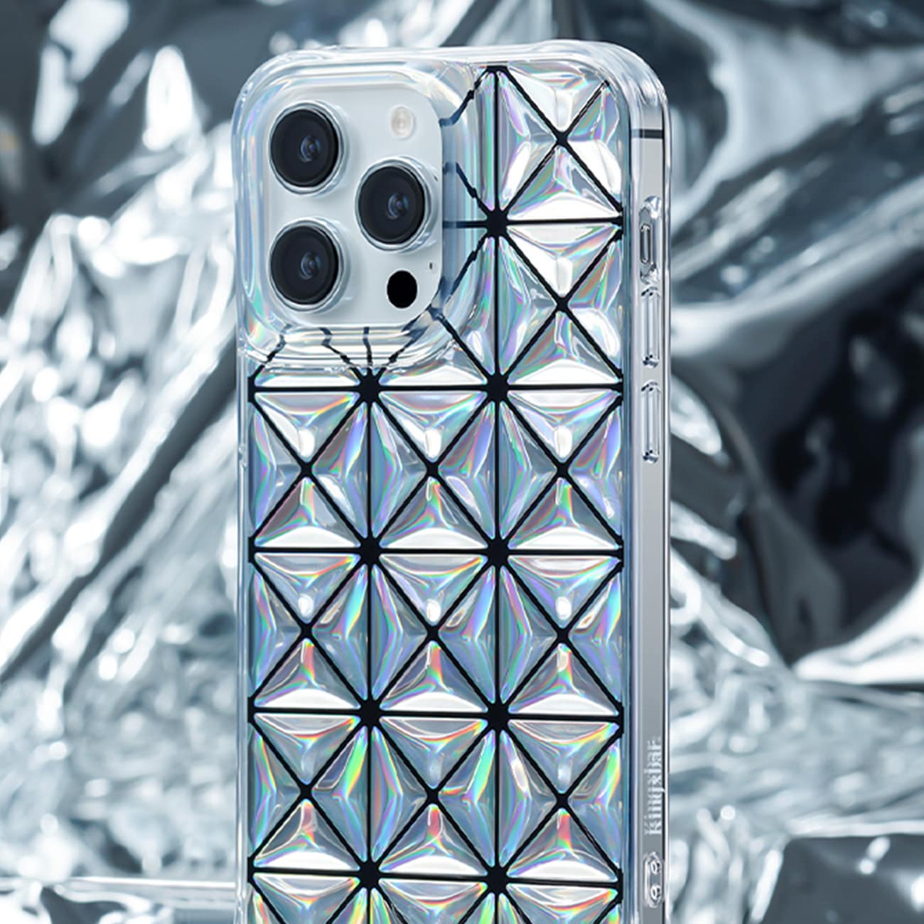 Kingxbar Miya Series-etui for $ 0000010n 14 Plus-deksel bakdeksel laserfarge