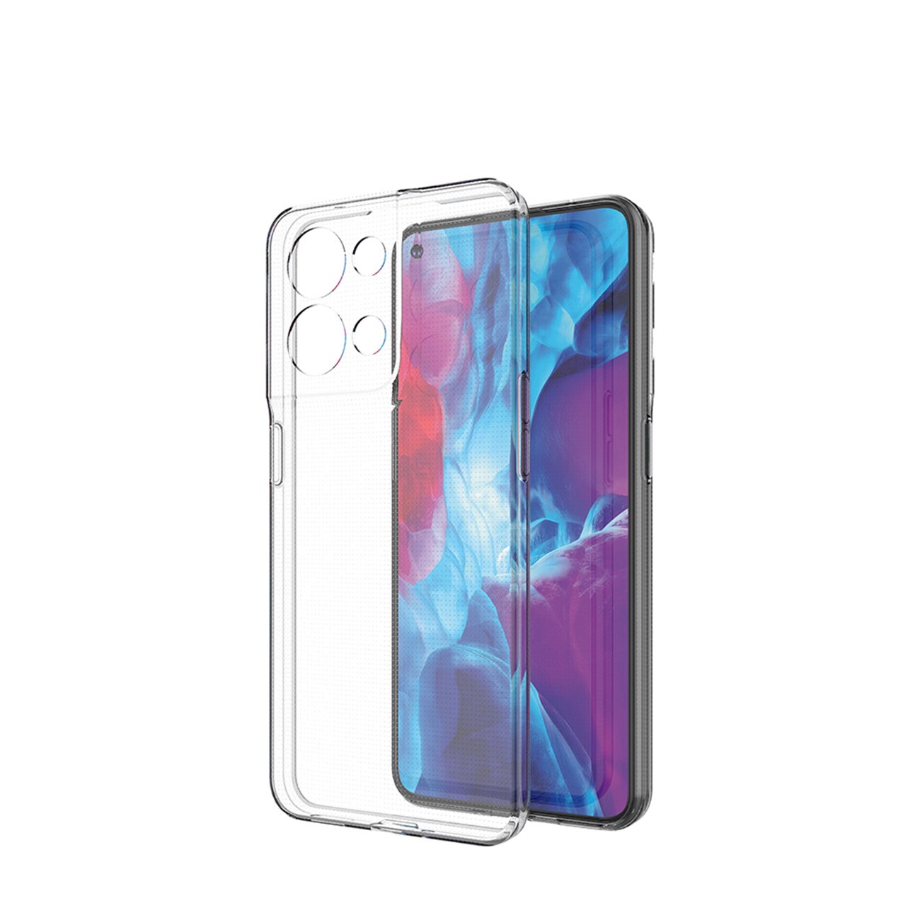 Ultra Clear 0,5 mm etui for $ 0000042n Reno 8 Pro tynt deksel gjennomsiktig