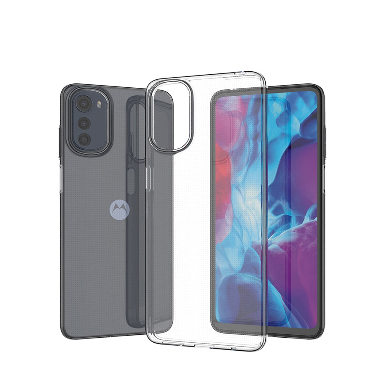 Ultra Clear 0,5 mm etui for Motorola Moto E32 tynt deksel gjennomsiktig