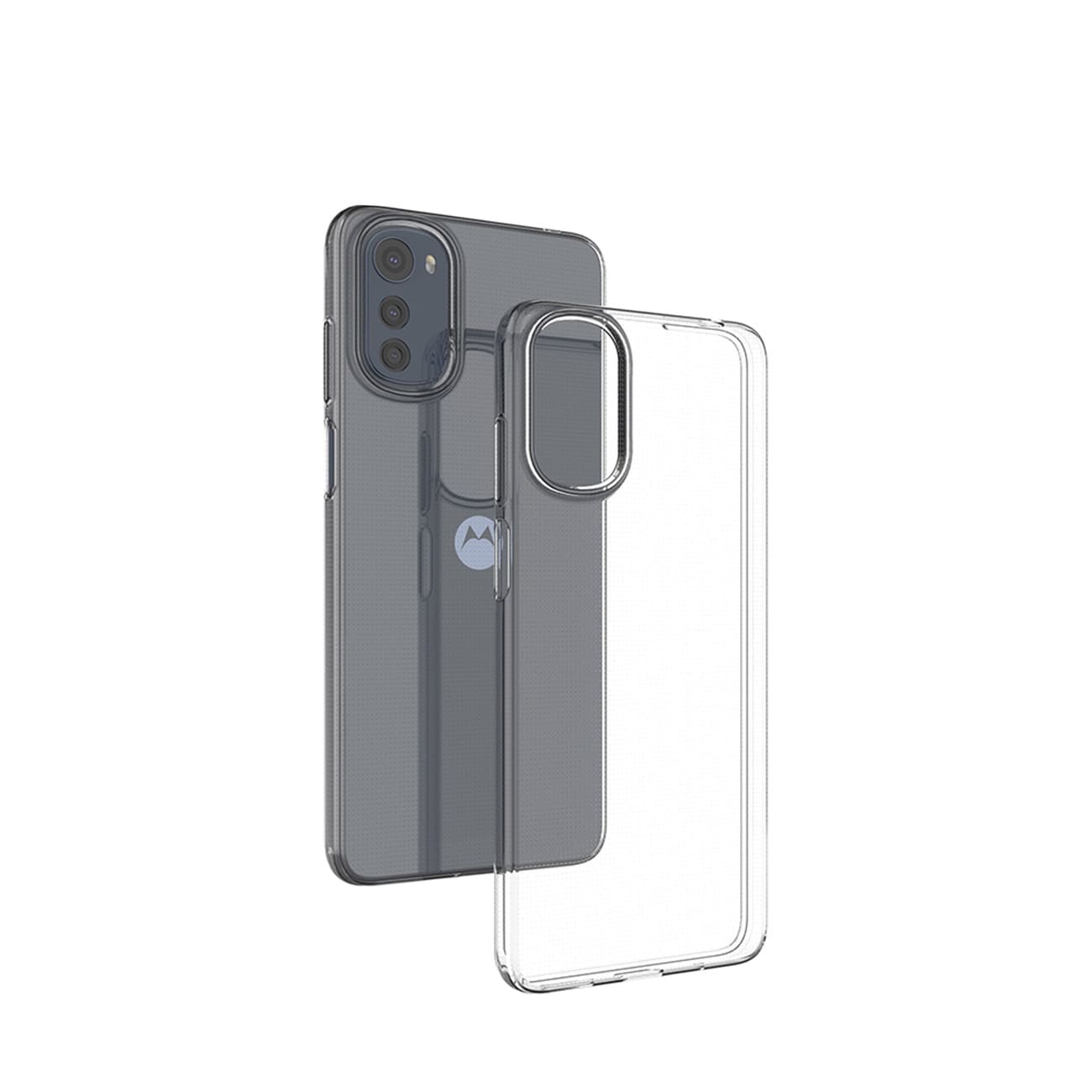 Ultra Clear 0,5 mm etui for Motorola Moto E32 tynt deksel gjennomsiktig