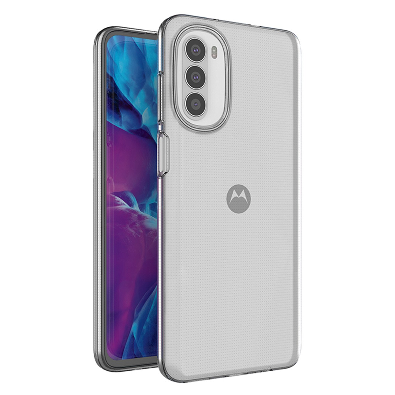 Ultra Clear 0,5 mm etui for Motorola Moto G82 5G / Moto G52 tynt deksel gjennomsiktig
