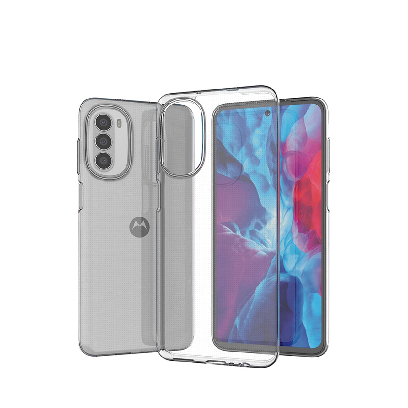 Ultra Clear 0,5 mm etui for Motorola Moto G82 5G / Moto G52 tynt deksel gjennomsiktig