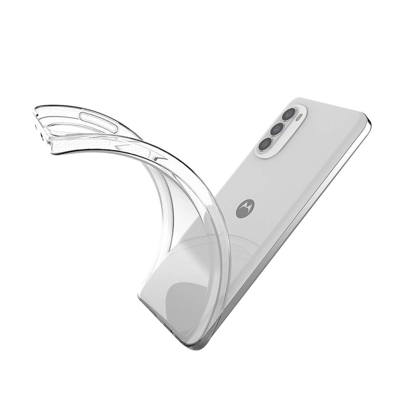 Ultra Clear 0,5 mm etui for Motorola Moto G82 5G / Moto G52 tynt deksel gjennomsiktig