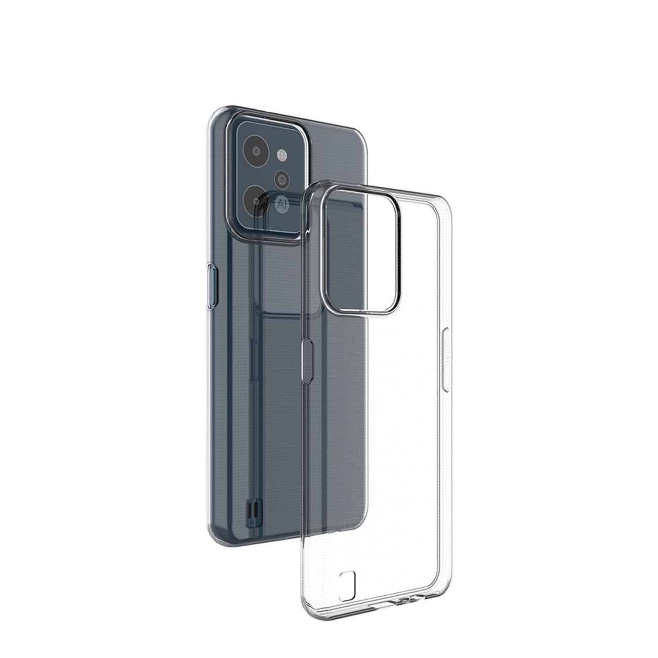 Ultra Clear 0,5 mm etui for Realme C31 tynt deksel gjennomsiktig