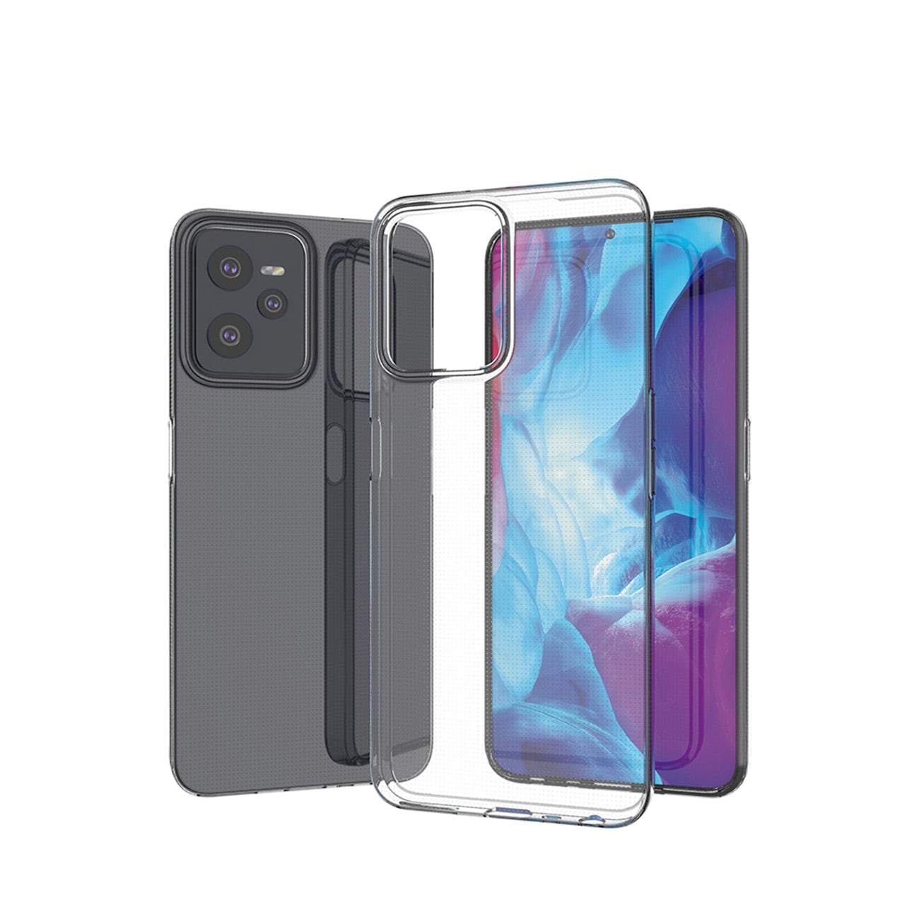 Ultra Clear 0,5 mm etui for Realme C35 tynt deksel gjennomsiktig