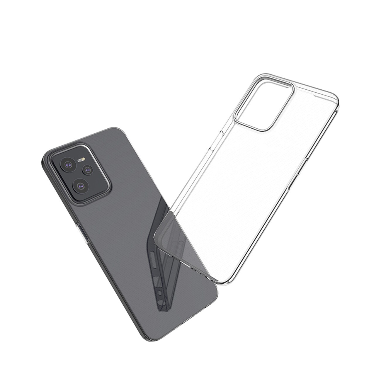 Ultra Clear 0,5 mm etui for Realme C35 tynt deksel gjennomsiktig