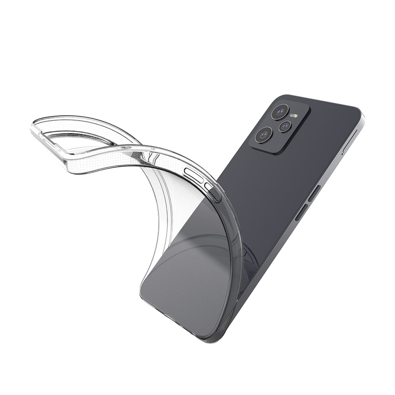 Ultra Clear 0,5 mm etui for Realme C35 tynt deksel gjennomsiktig