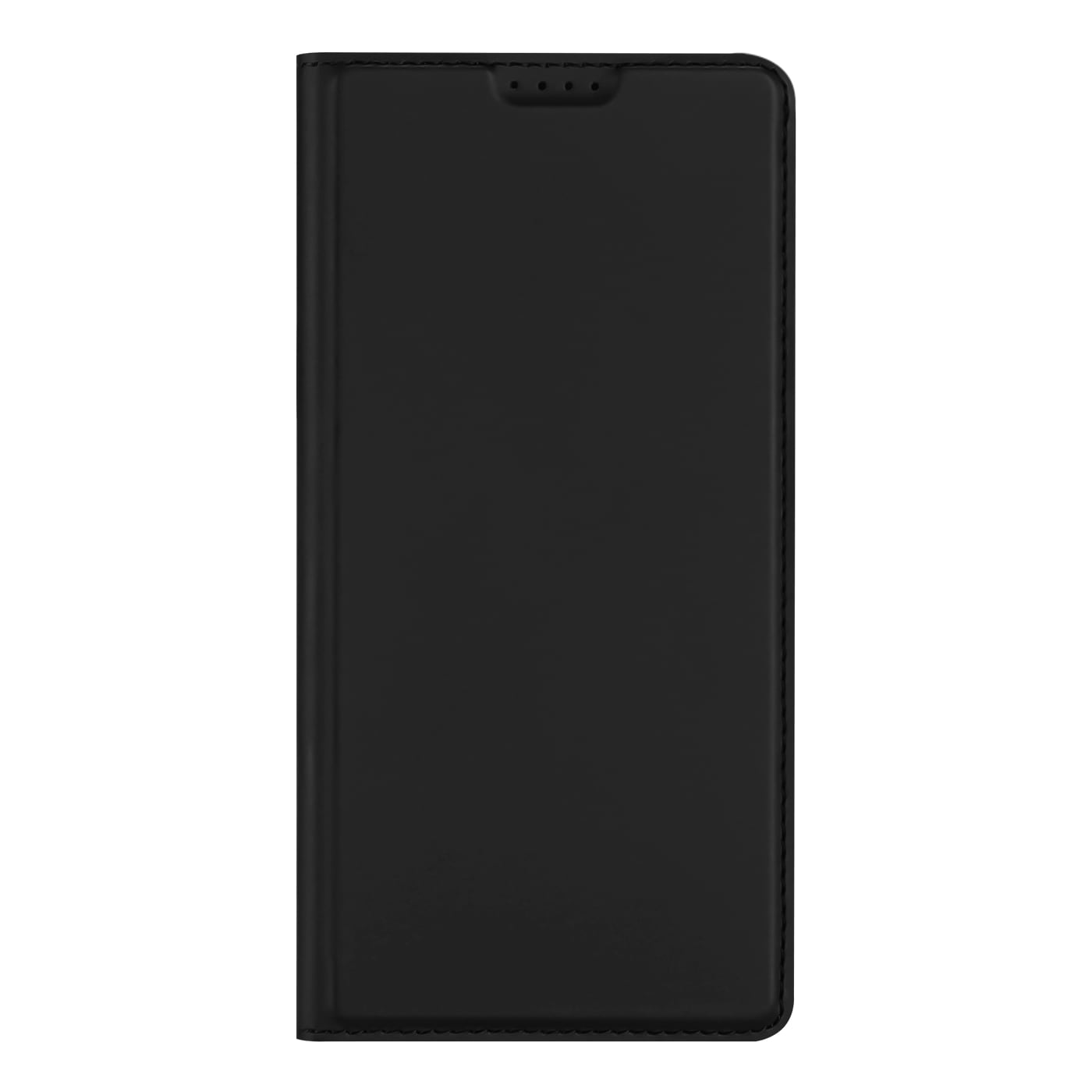 Dux Ducis Skin Pro-etui Vivo Y16 / Y02s lommebokhylsterdeksel med klaff svart