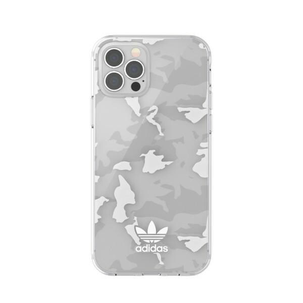 Adidas OR SnapCase Camo iPhone 12/12 Pro gjennomsiktig/hvit 43705