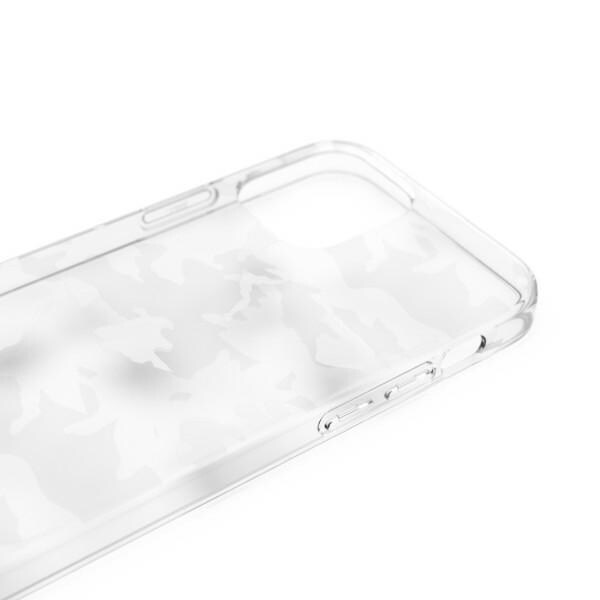 Adidas OR SnapCase Camo iPhone 12/12 Pro gjennomsiktig/hvit 43705