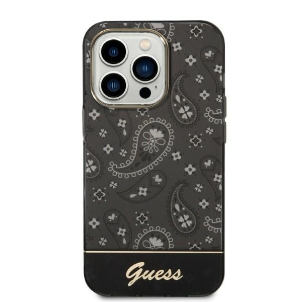 Guess Bandana Paisley iPhone 14 Pro 6,1" veske - svart