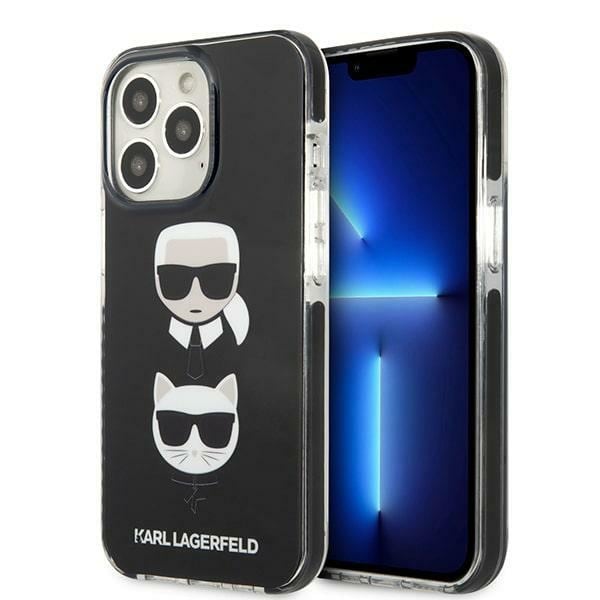 Karl Lagerfeld Karl&Choupette Head Case for iPhone 13 Pro / iPhone 13 - Svart