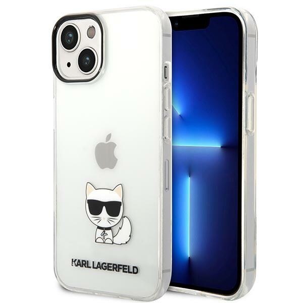 Karl Lagerfeld KLHCP14MCTTR iPhone 14 Plus 6,7 "hardcase klar / gjennomsiktig Choupette Body