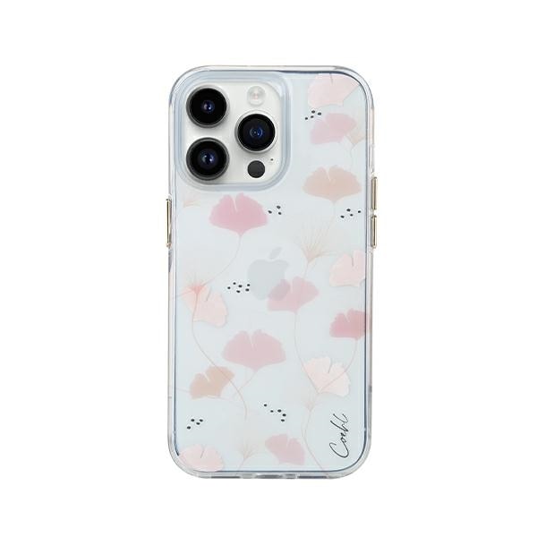 Uniq Coehl Meadow-etui for iPhone 14 Pro - rosa