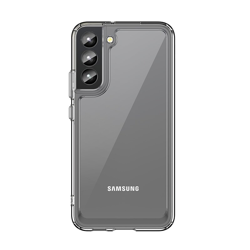 Outer Space Case for Samsung Galaxy S23+-deksel med en fleksibel, gjennomsiktig ramme