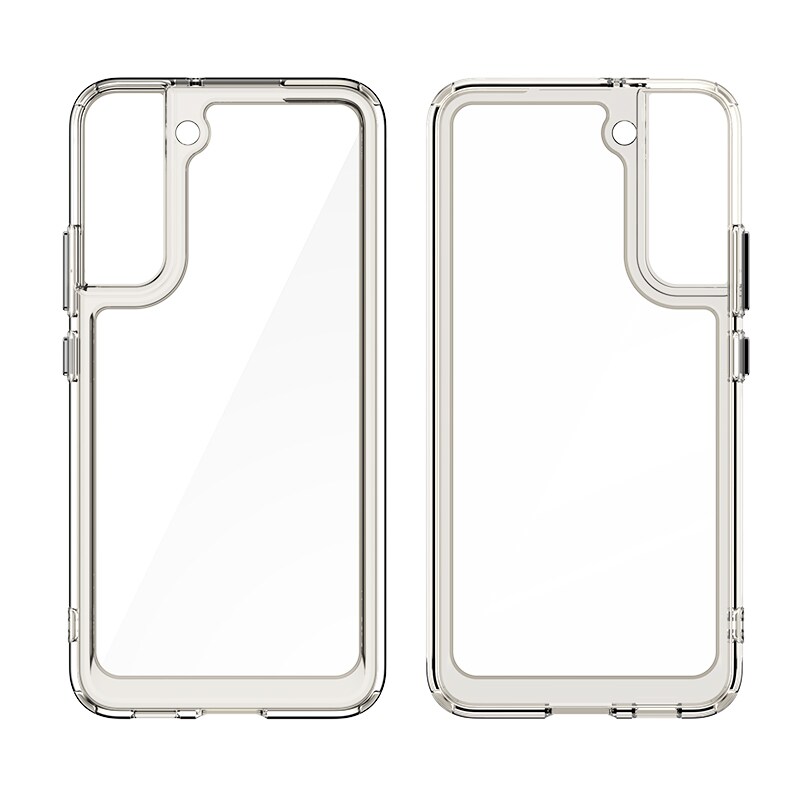 Outer Space Case for Samsung Galaxy S23+-deksel med en fleksibel, gjennomsiktig ramme