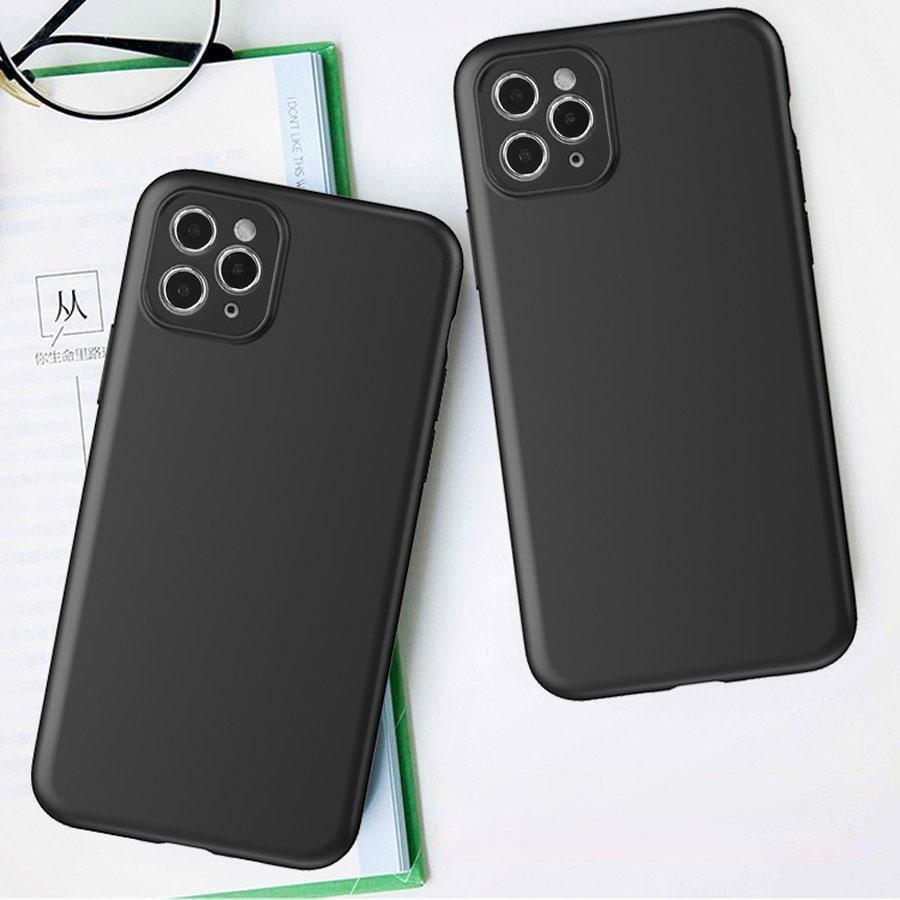 Soft Case-etui for Vivo V25 tynt silikon deksel svart