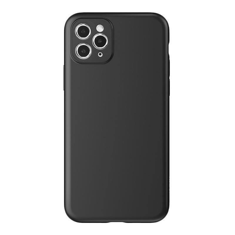 Soft Case-etui for Vivo Y16 tynt silikon deksel svart