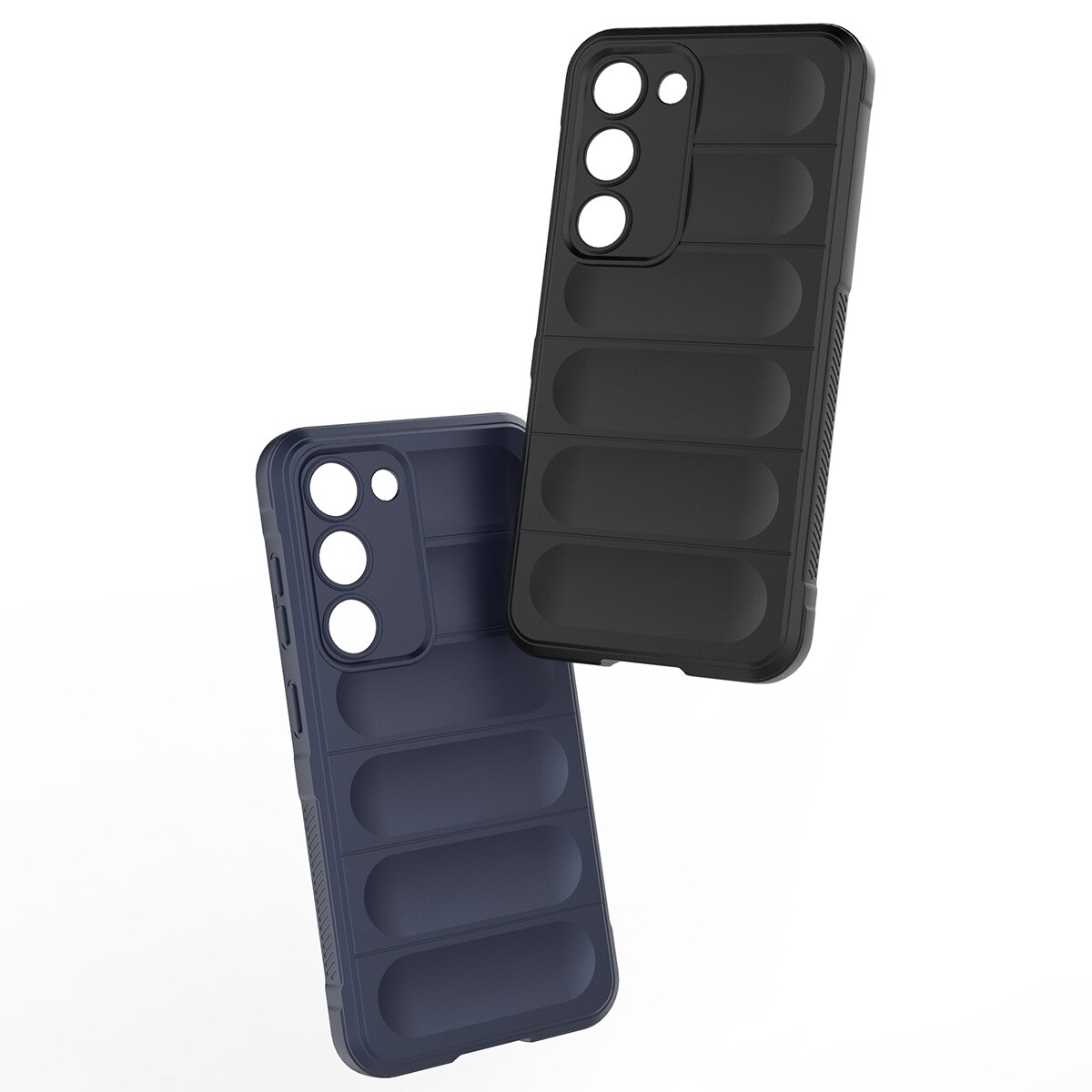 Magic Shield-etui for Samsung Galaxy S23+ fleksibelt pansredeksel svart