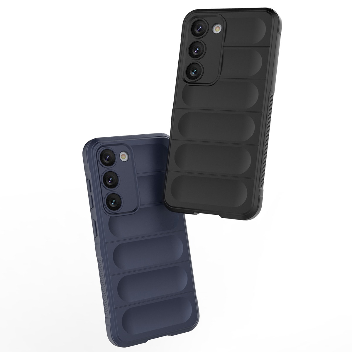 Magic Shield-etui for Samsung Galaxy S23+ fleksibelt pansredeksel svart