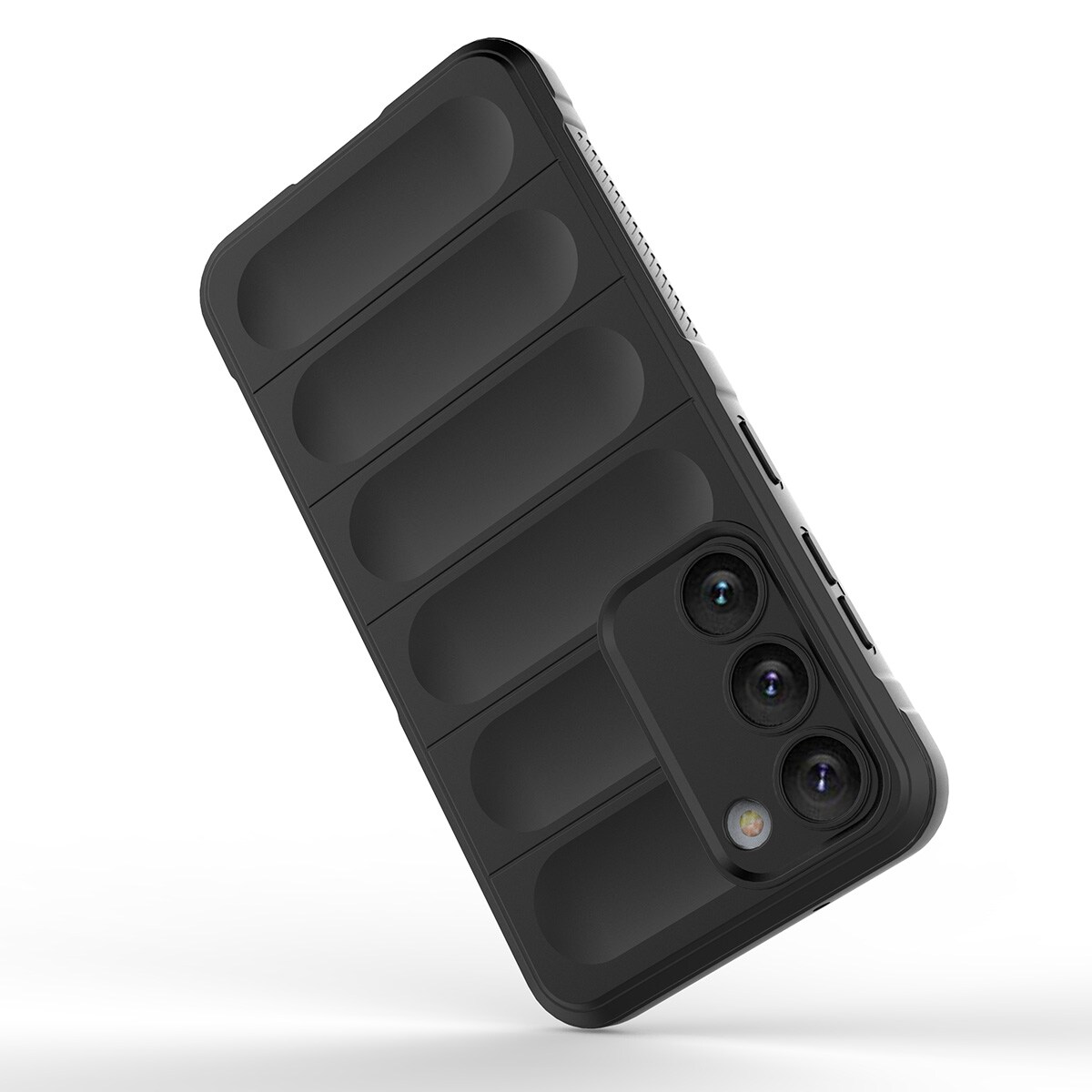 Magic Shield-etui for Samsung Galaxy S23+ fleksibelt pansredeksel svart
