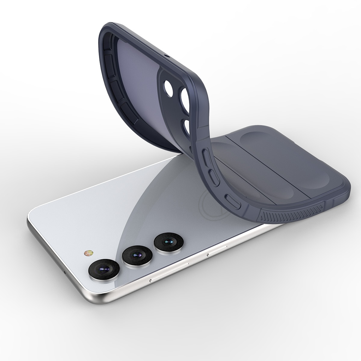 Magic Shield-etui for Samsung Galaxy S23+ fleksibelt pansredeksel svart