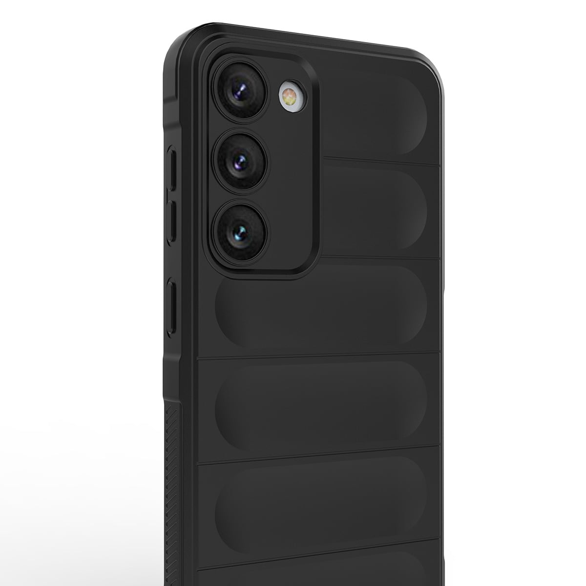 Magic Shield-etui for Samsung Galaxy S23+ fleksibelt pansredeksel svart