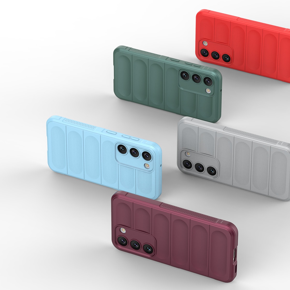 Magic Shield-etui for Samsung Galaxy S23+ fleksibelt pansredeksel svart