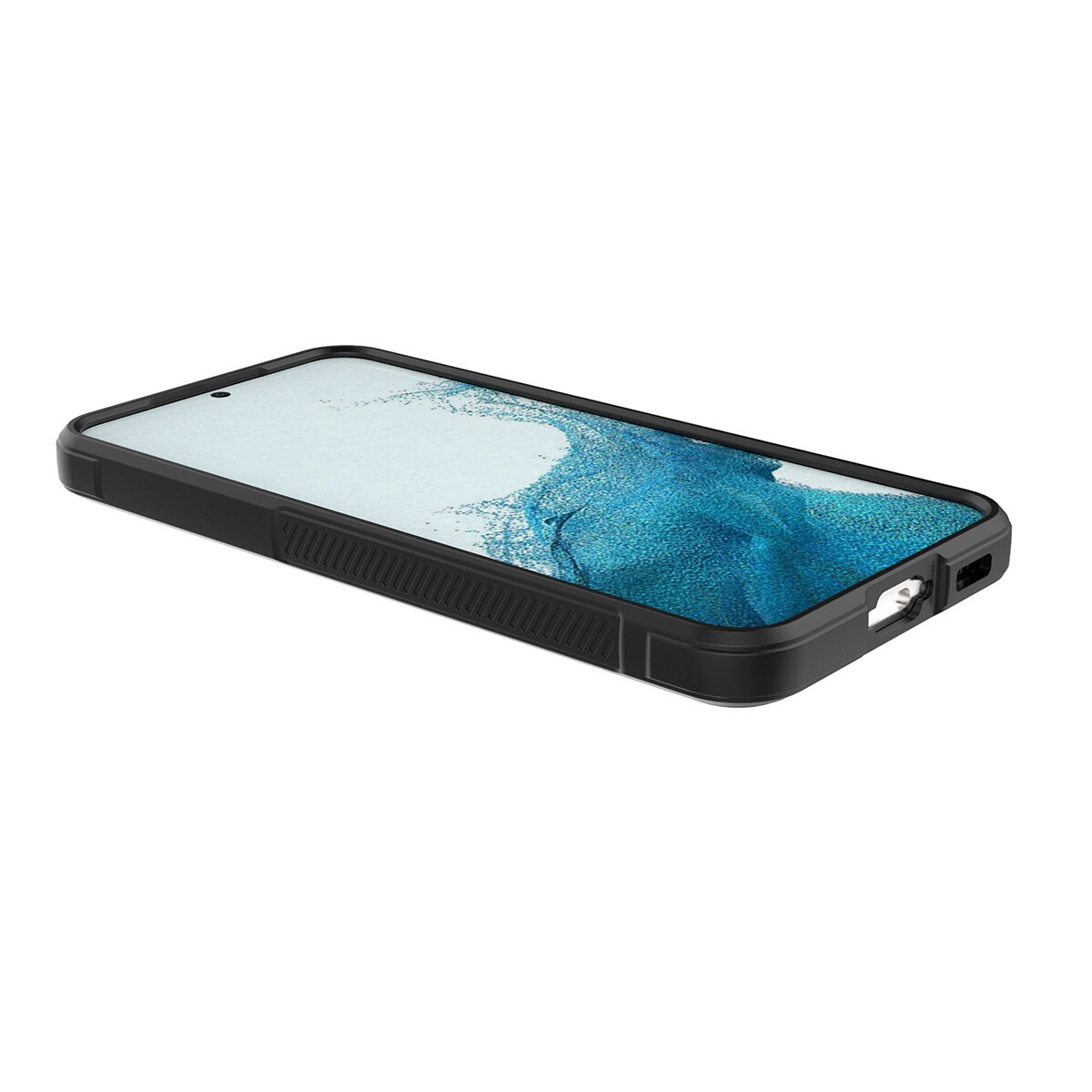 Magic Shield-etui for Samsung Galaxy S23+ fleksibelt pansredeksel blå