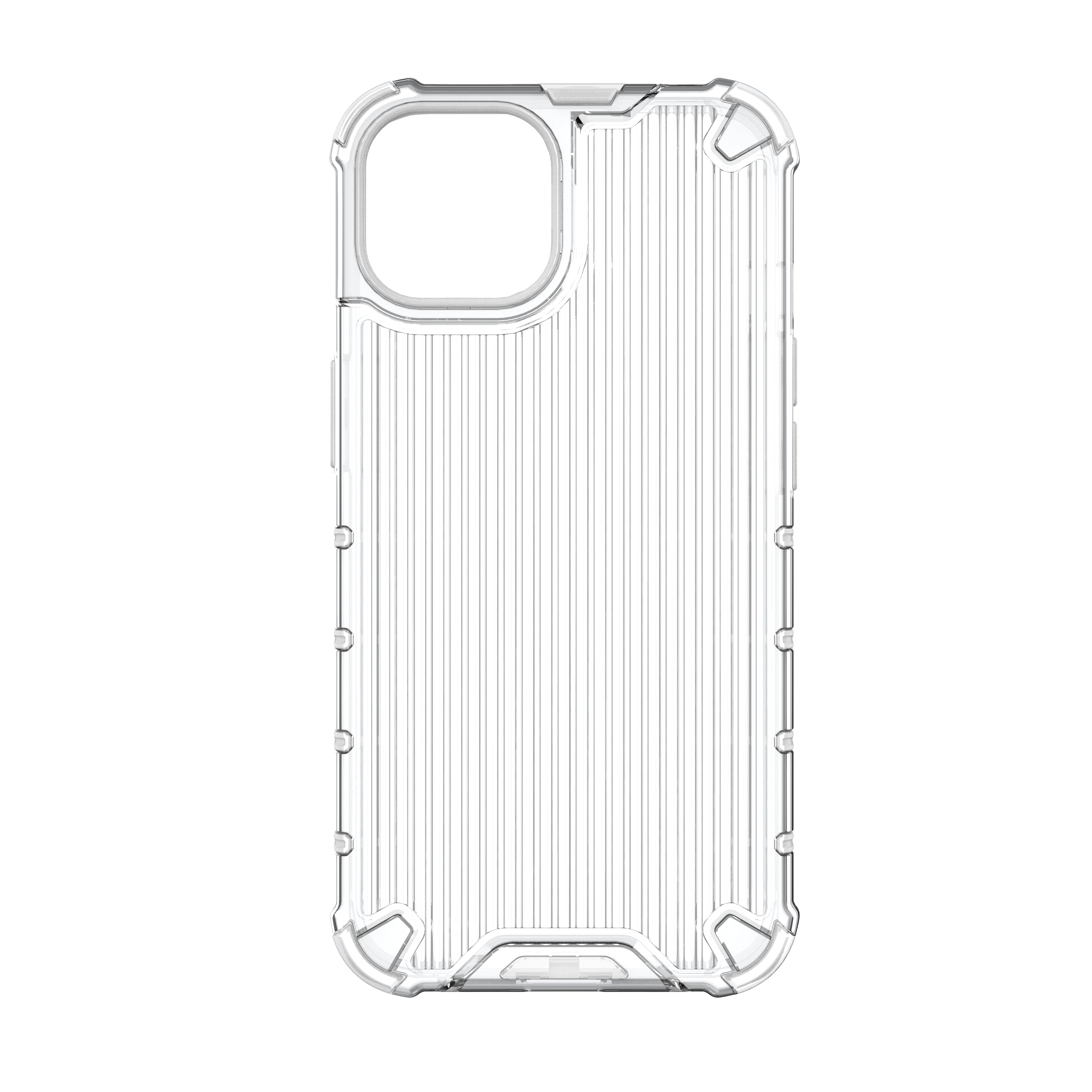 Ombre Protect-etui for iPhone 13 rosa og blått panseretui