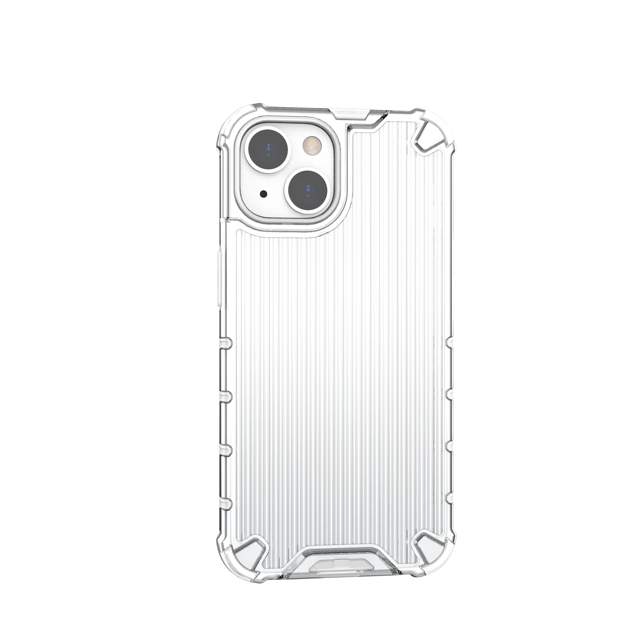 Ombre Protect-etui for iPhone 13 rosa og blått panseretui