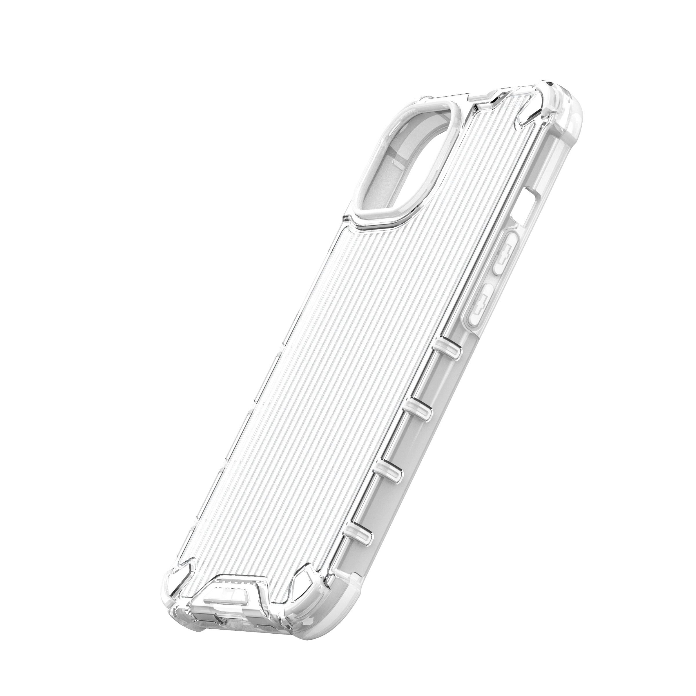 Ombre Protect-etui for iPhone 13 rosa og blått panseretui