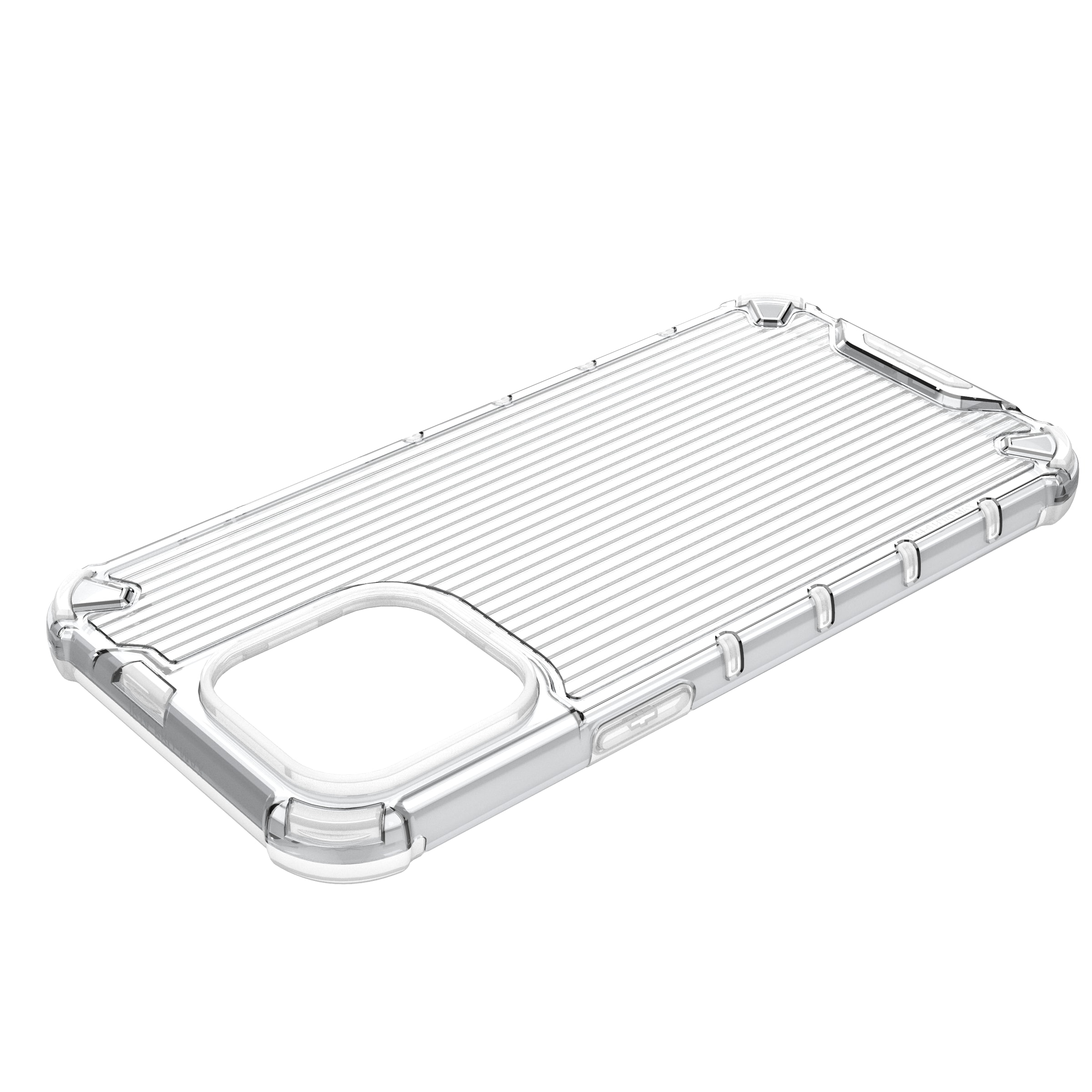 Ombre Protect-etui for iPhone 13 Pro pansrede deksel rosa og blå