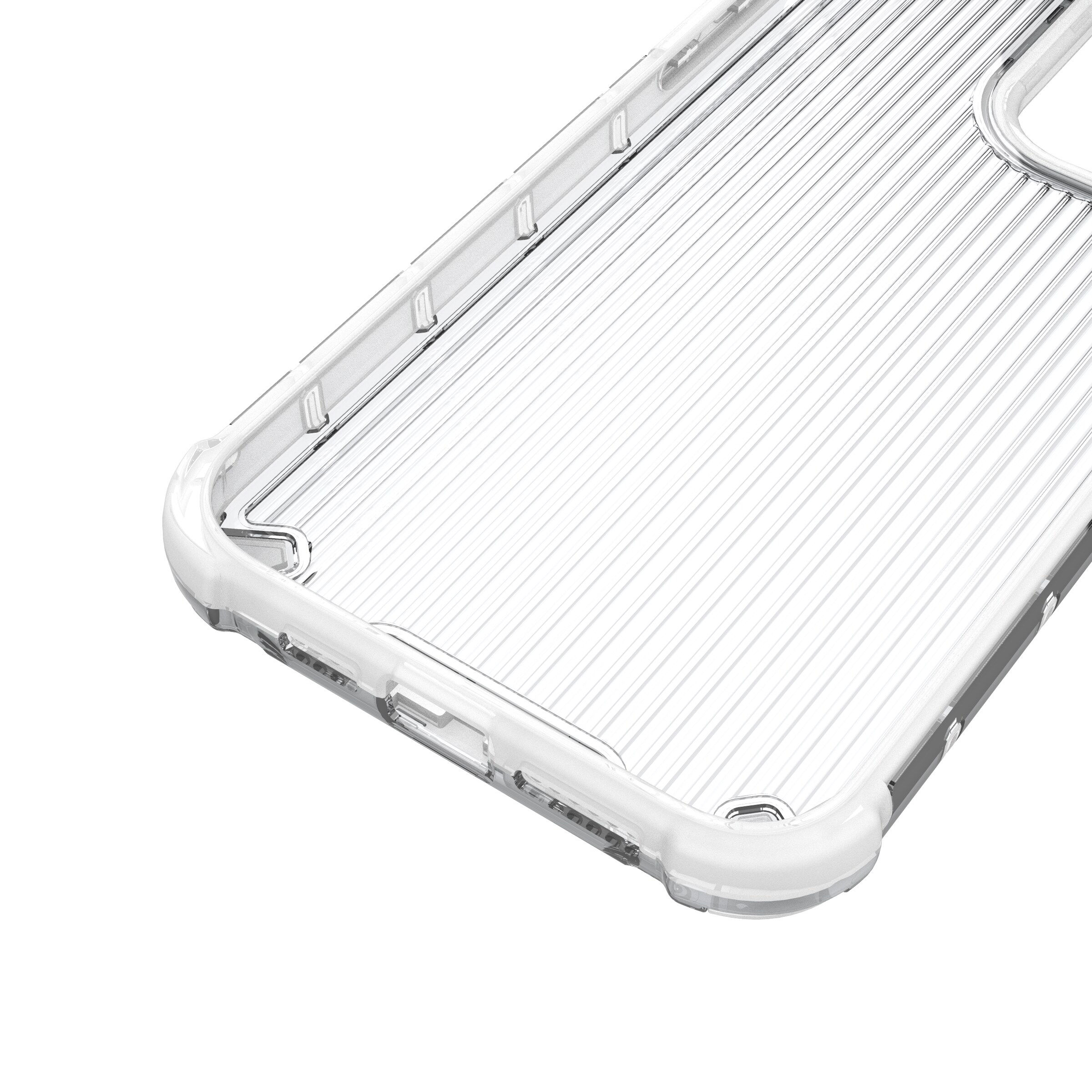 Ombre Protect-etui for iPhone 13 Pro pansrede deksel rosa og blå