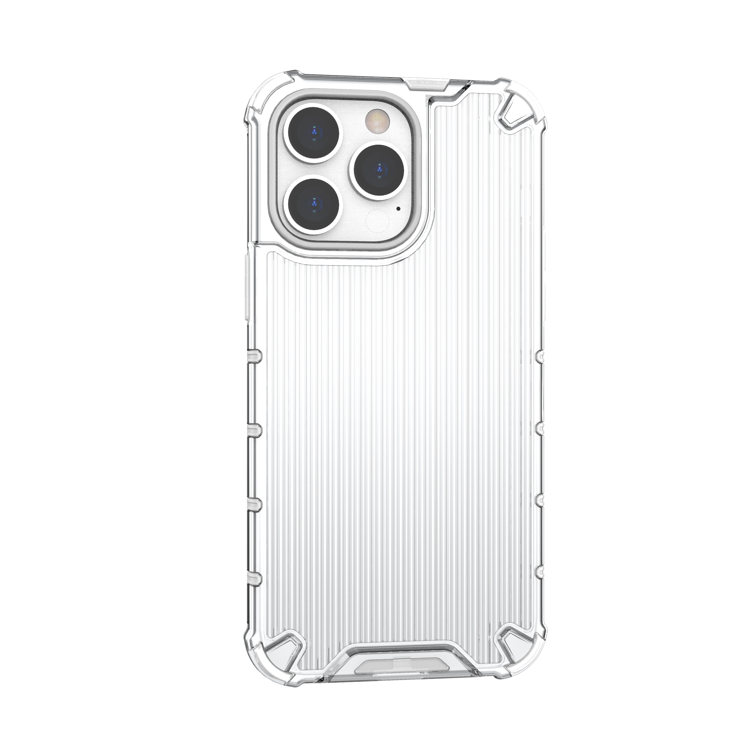 Ombre Protect-etui for iPhone 13 Pro pansrede deksel rosa og blå
