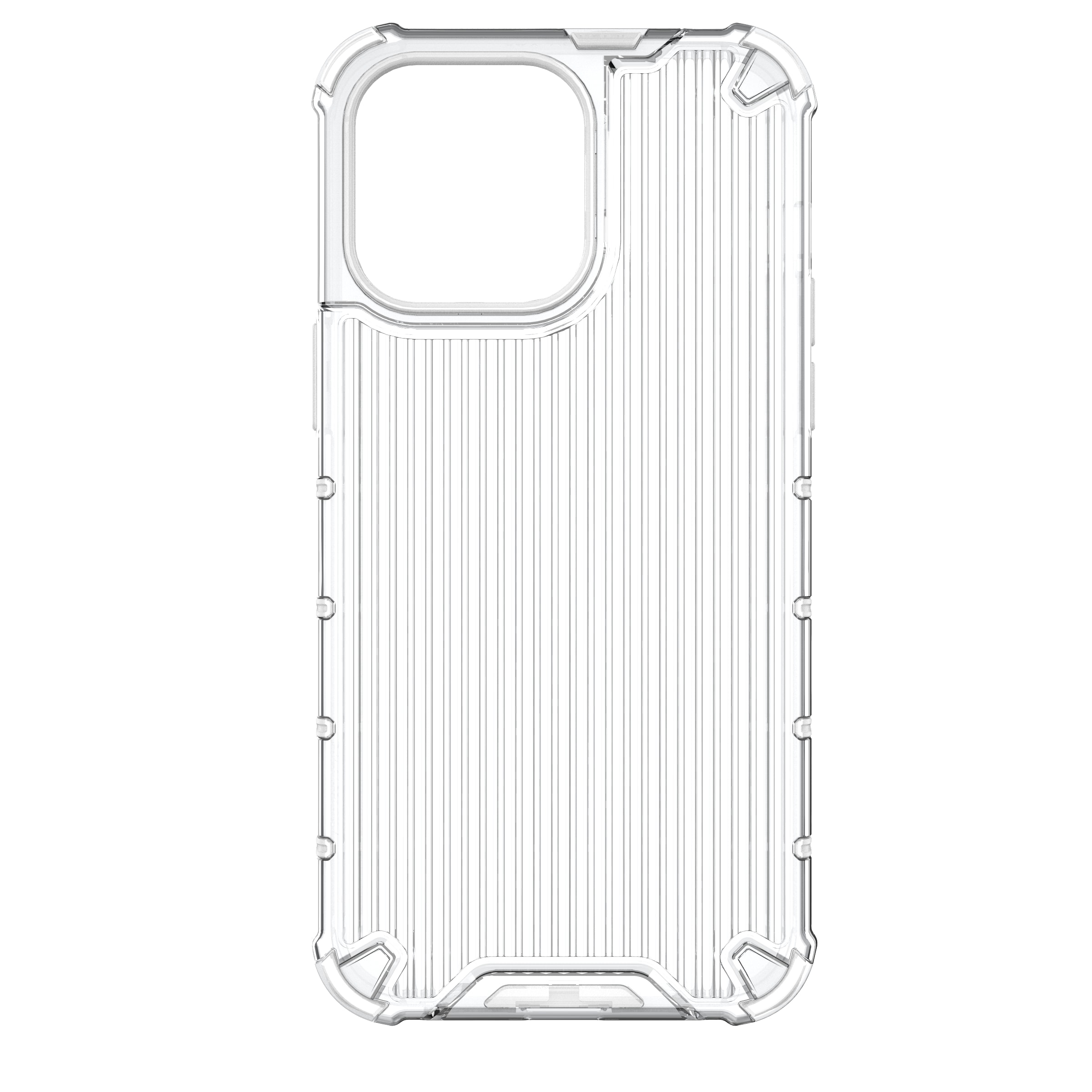 Ombre Protect-etui for iPhone 13 Pro Max rosa og blått panseretui