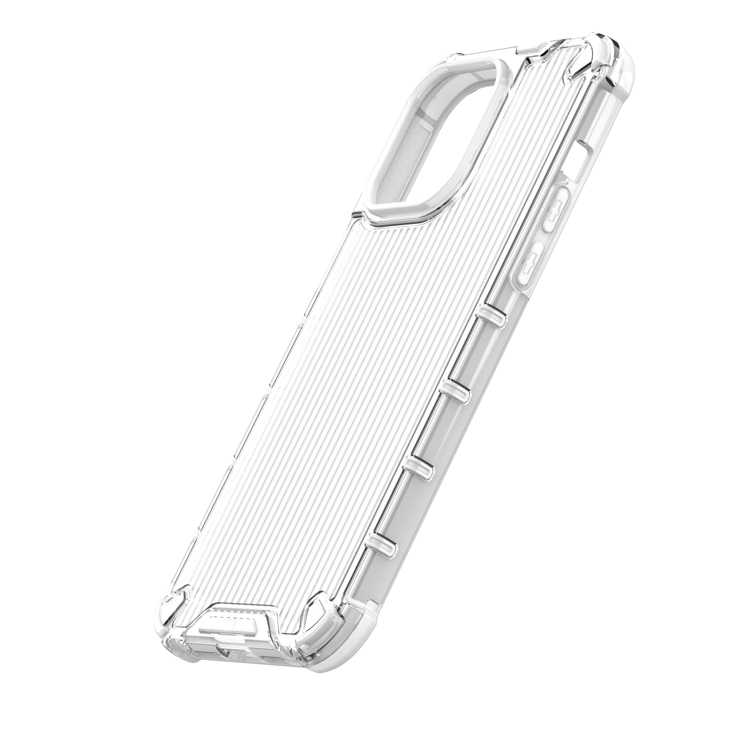 Ombre Protect-etui for iPhone 13 Pro Max rosa og blått panseretui