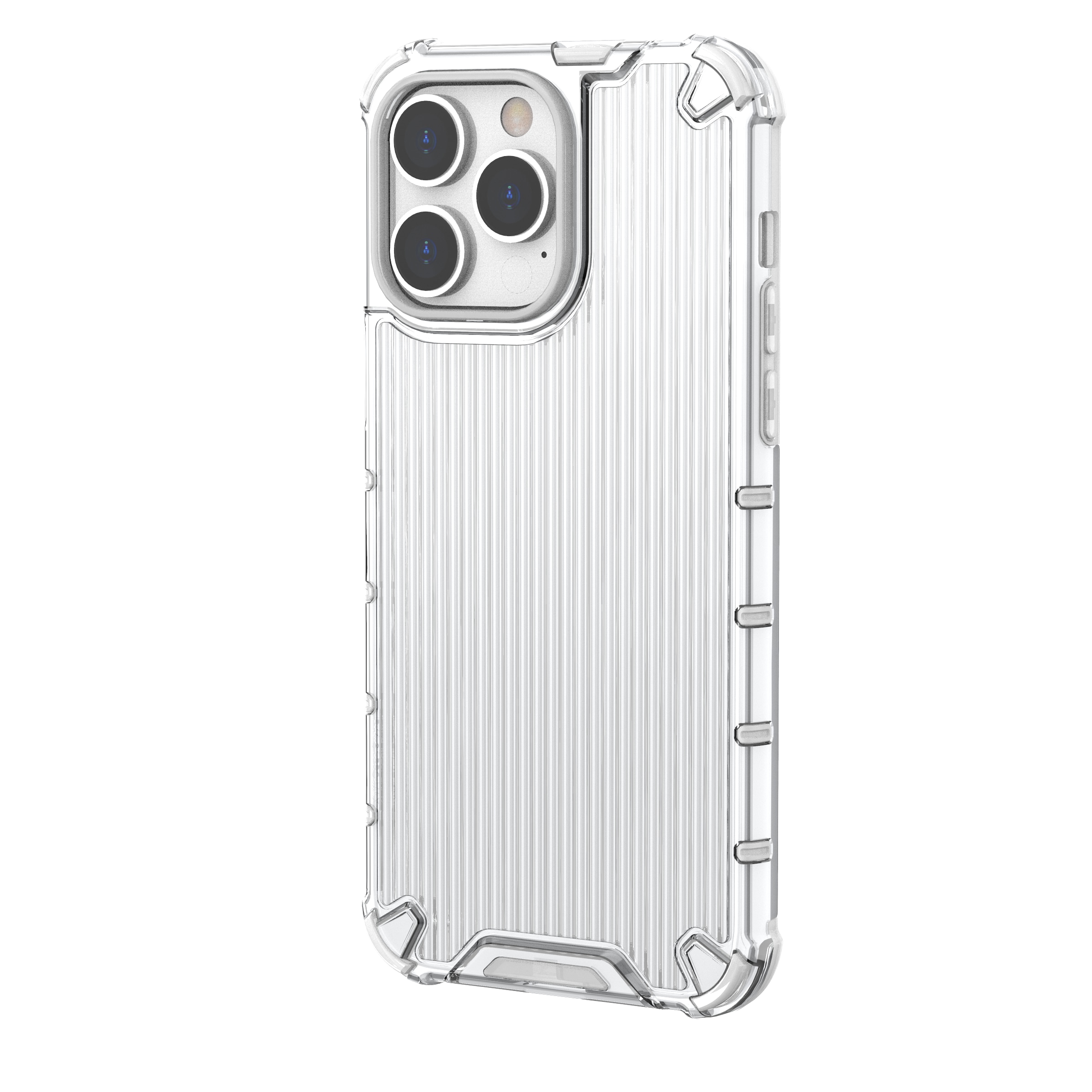 Ombre Protect-etui for iPhone 13 Pro Max rosa og blått panseretui