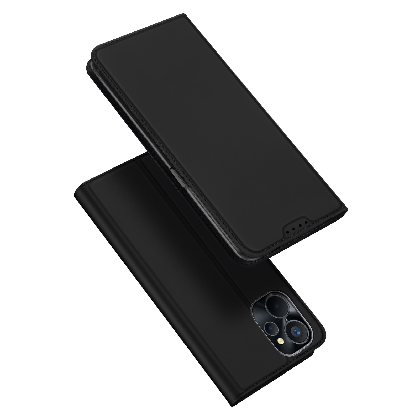 Dux Ducis Skin Pro-etui for Realme 10 5G / Realme 9i 5G deksel Flip Card Wallet Stand Svart