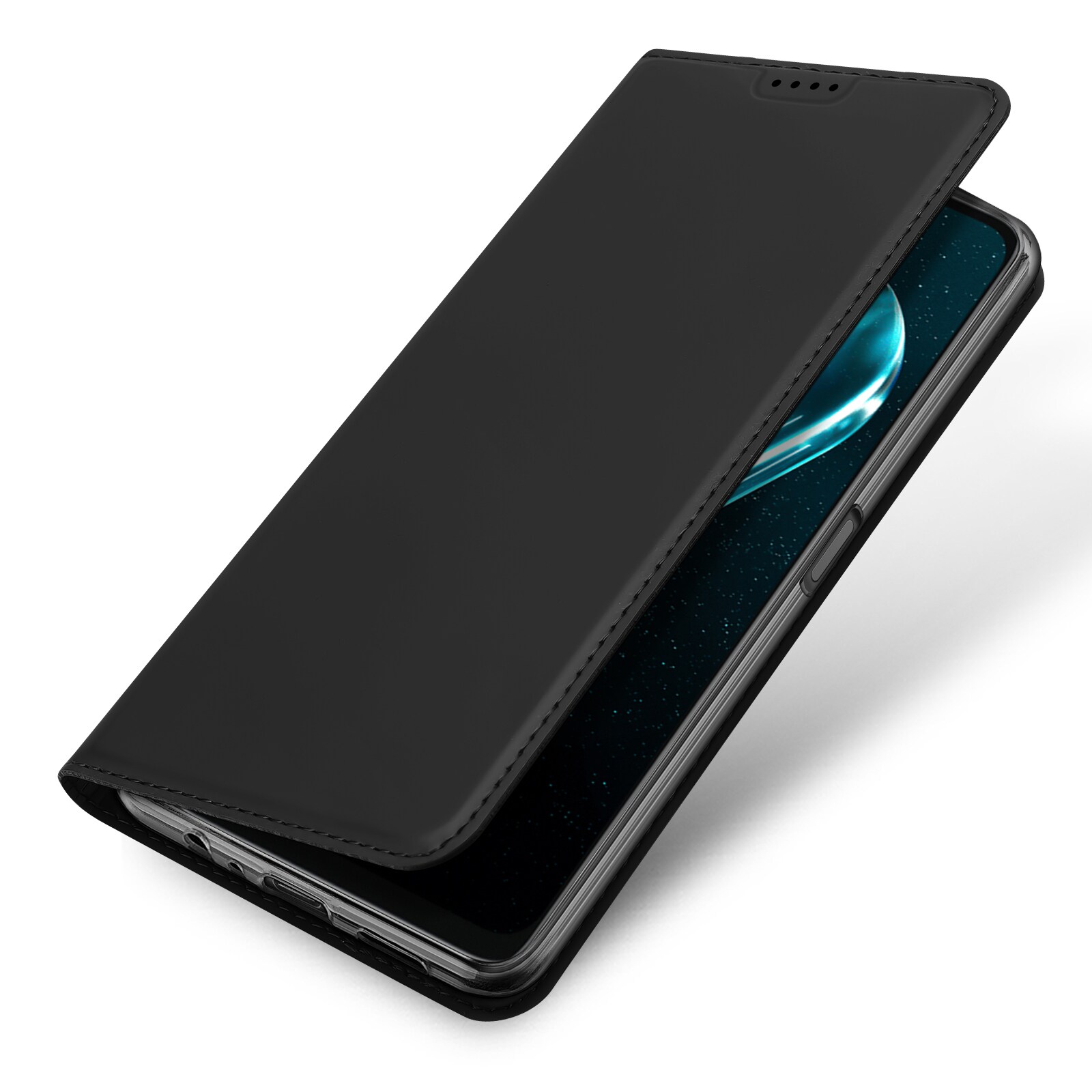 Dux Ducis Skin Pro-etui for Realme 10 5G / Realme 9i 5G deksel Flip Card Wallet Stand Svart