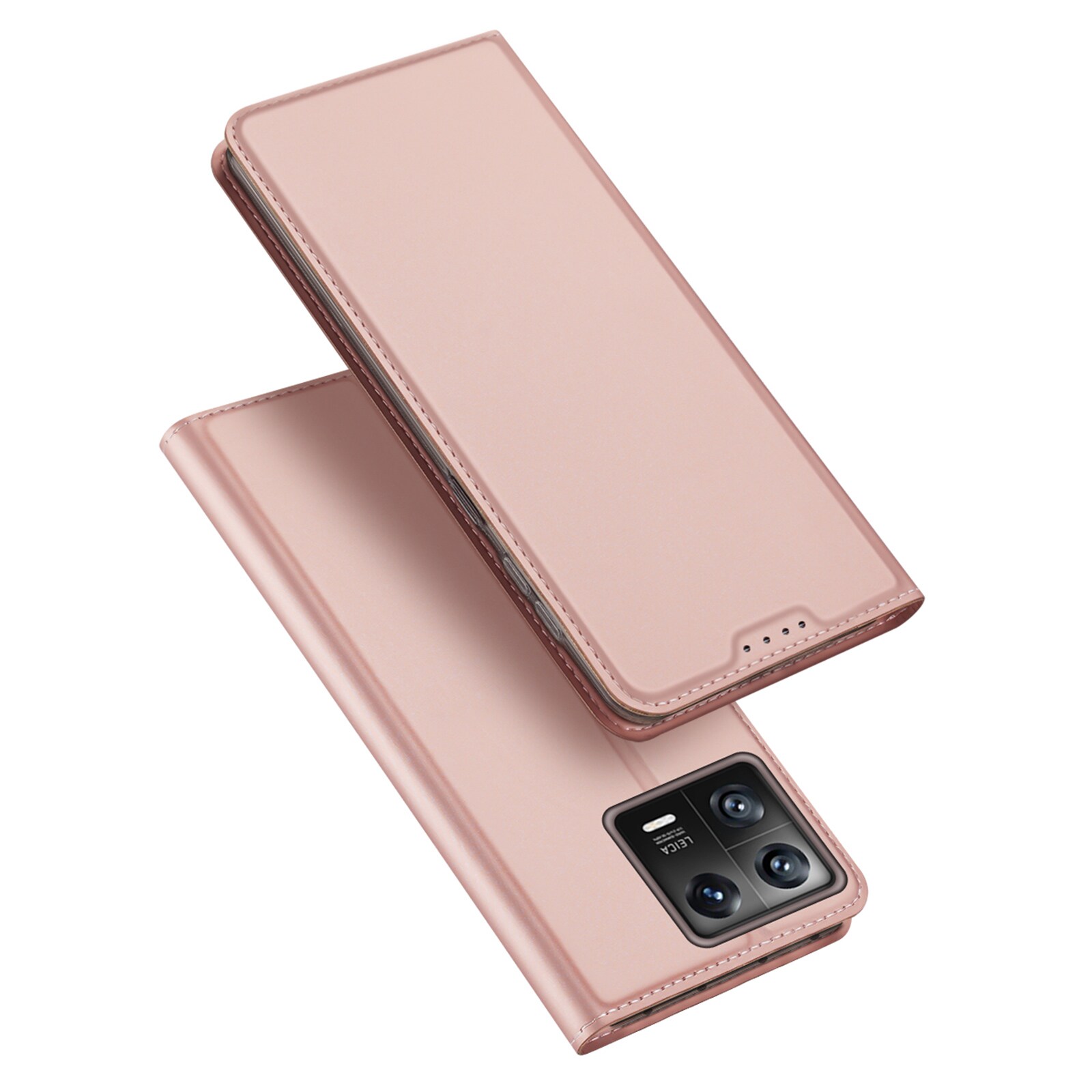Dux Ducis Skin Pro-etui Xiaomi 13 Flip Card Wallet Stand Pink