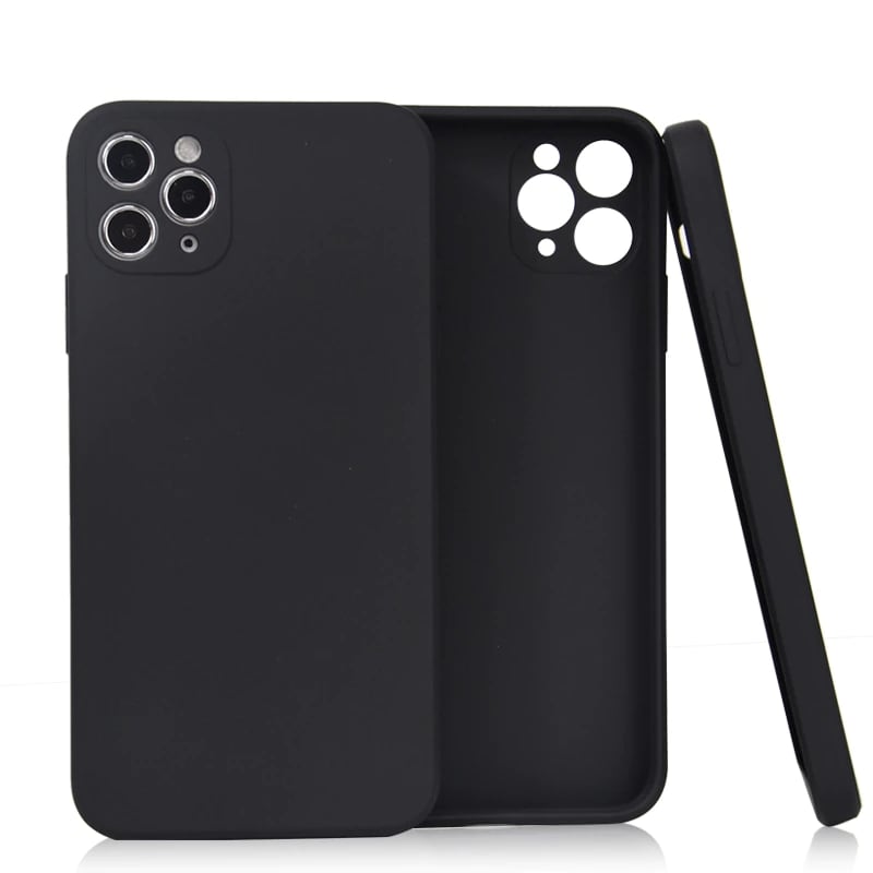 Soft Case-etui for Samsung Galaxy A34 5G tynt silikon deksel svart