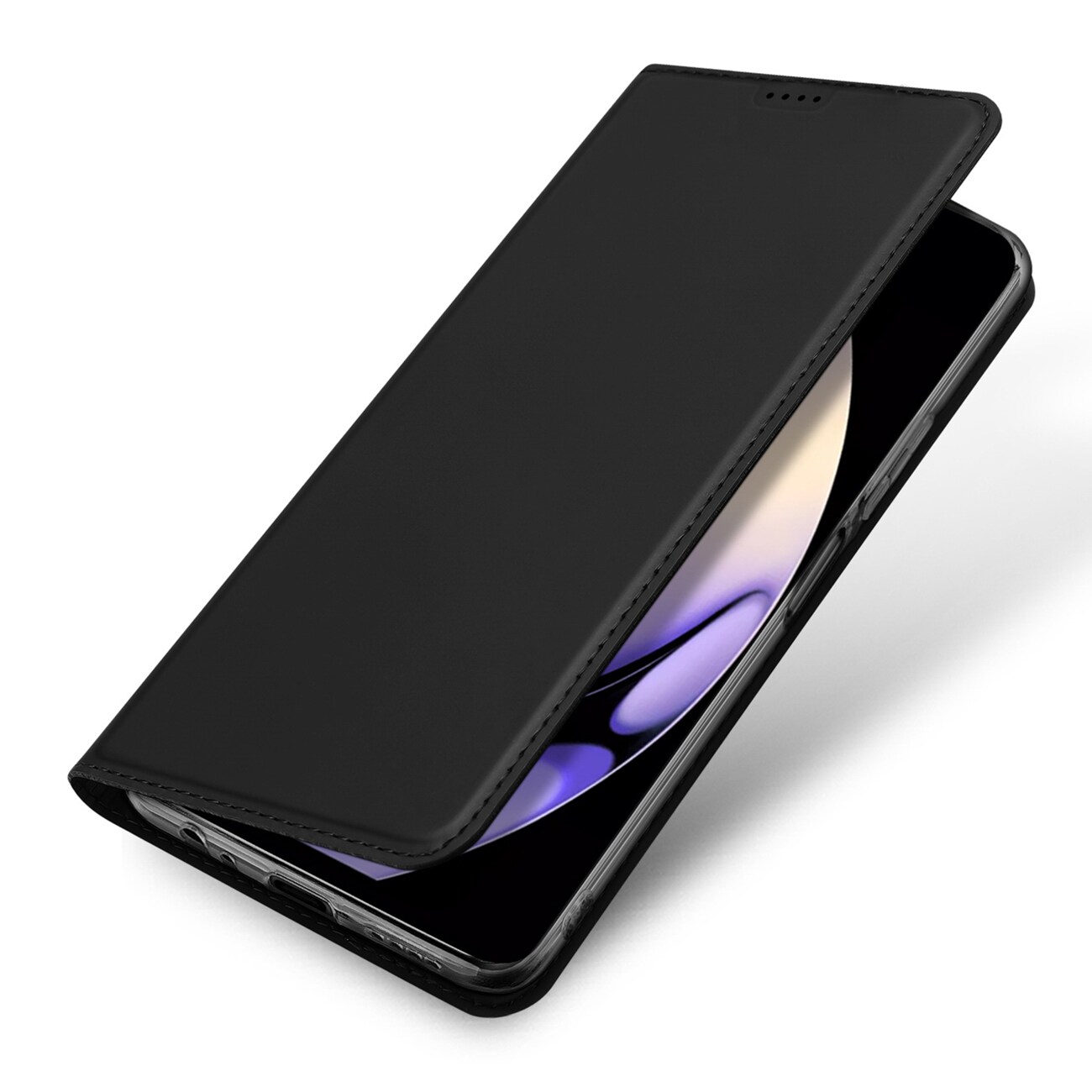 Dux Ducis Skin Pro-etui for Realme 10 Pro Flip Card Wallet Stand Svart
