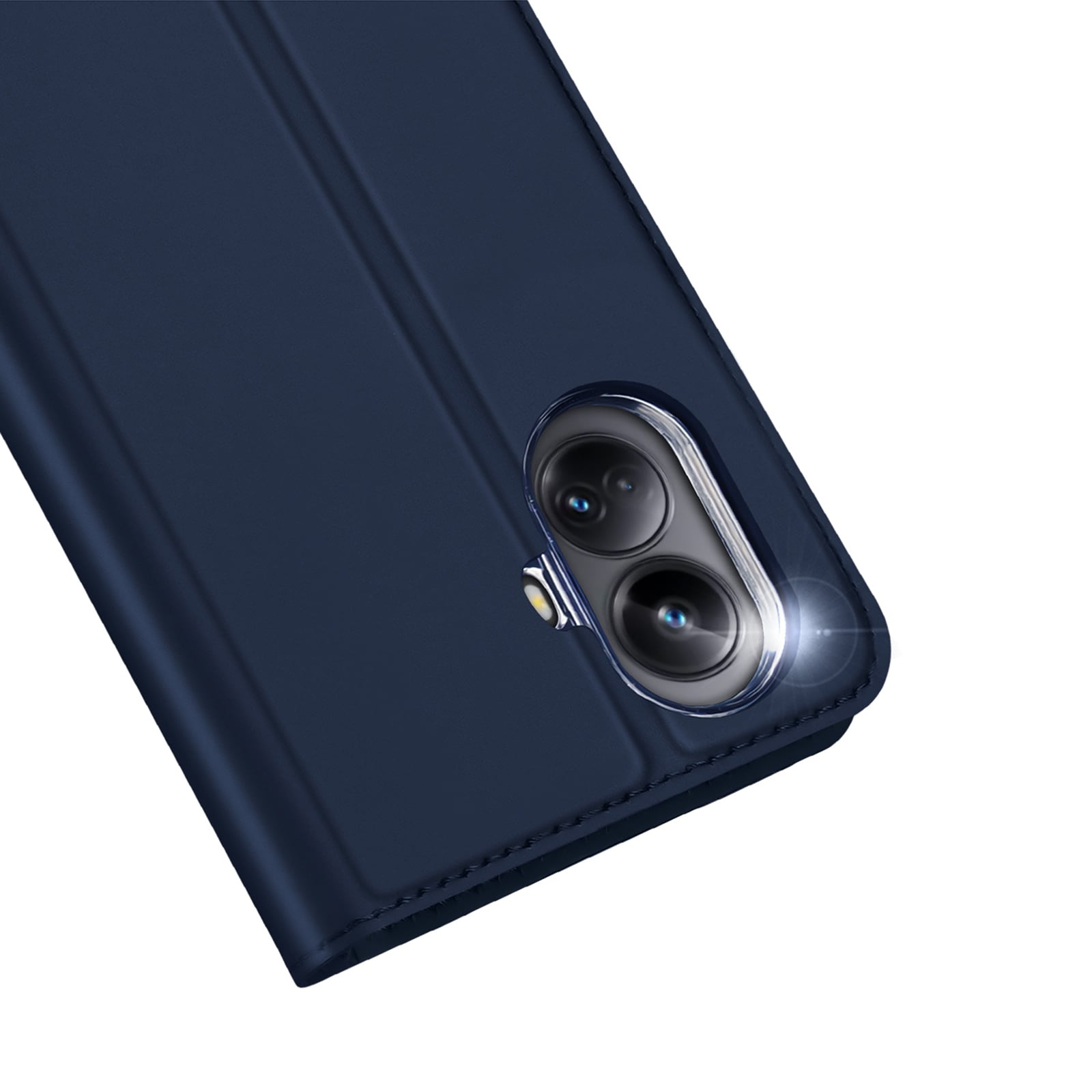 Dux Ducis Skin Pro-etui for Realme 10 Pro Flip Card Wallet Stand Blå