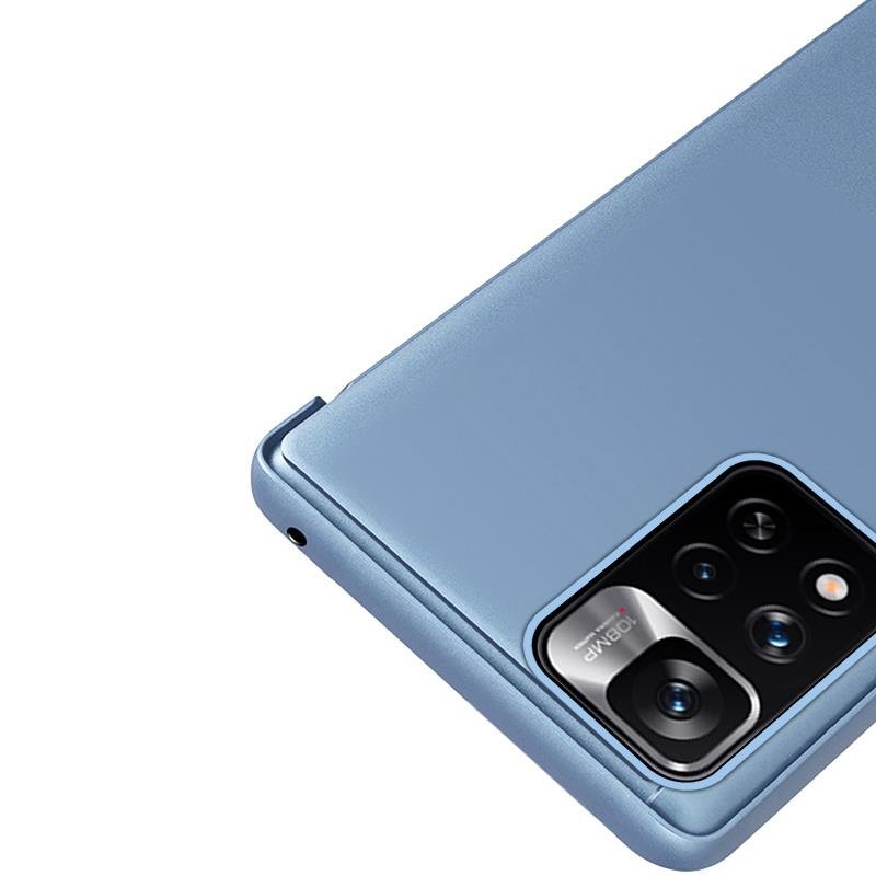 Clear View Case-etui for Realme 10 flipdeksel svart