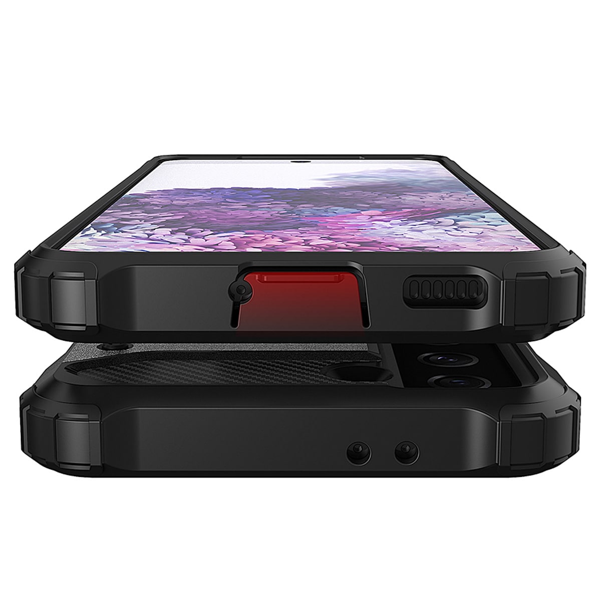 Hybrid Armor-etui for Samsung Galaxy S23+ pansret hybridveske svart