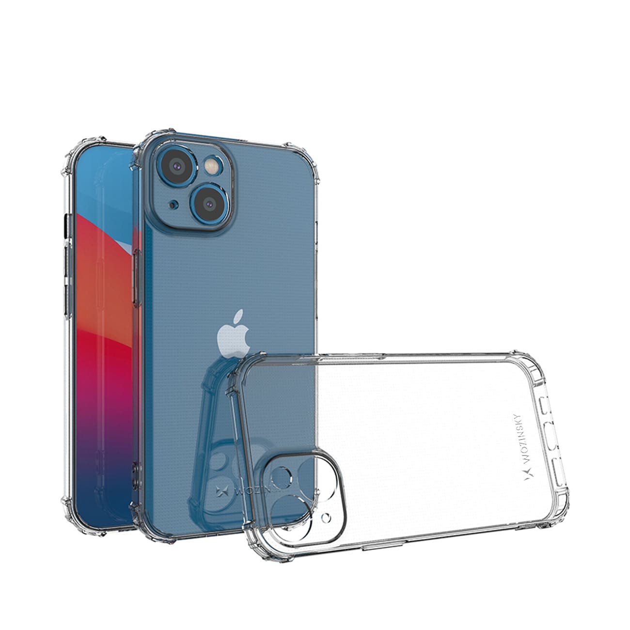 Wozinsky Anti Shock-etui for iPhone 14 Plus gjennomsiktig gjennomsiktig etui
