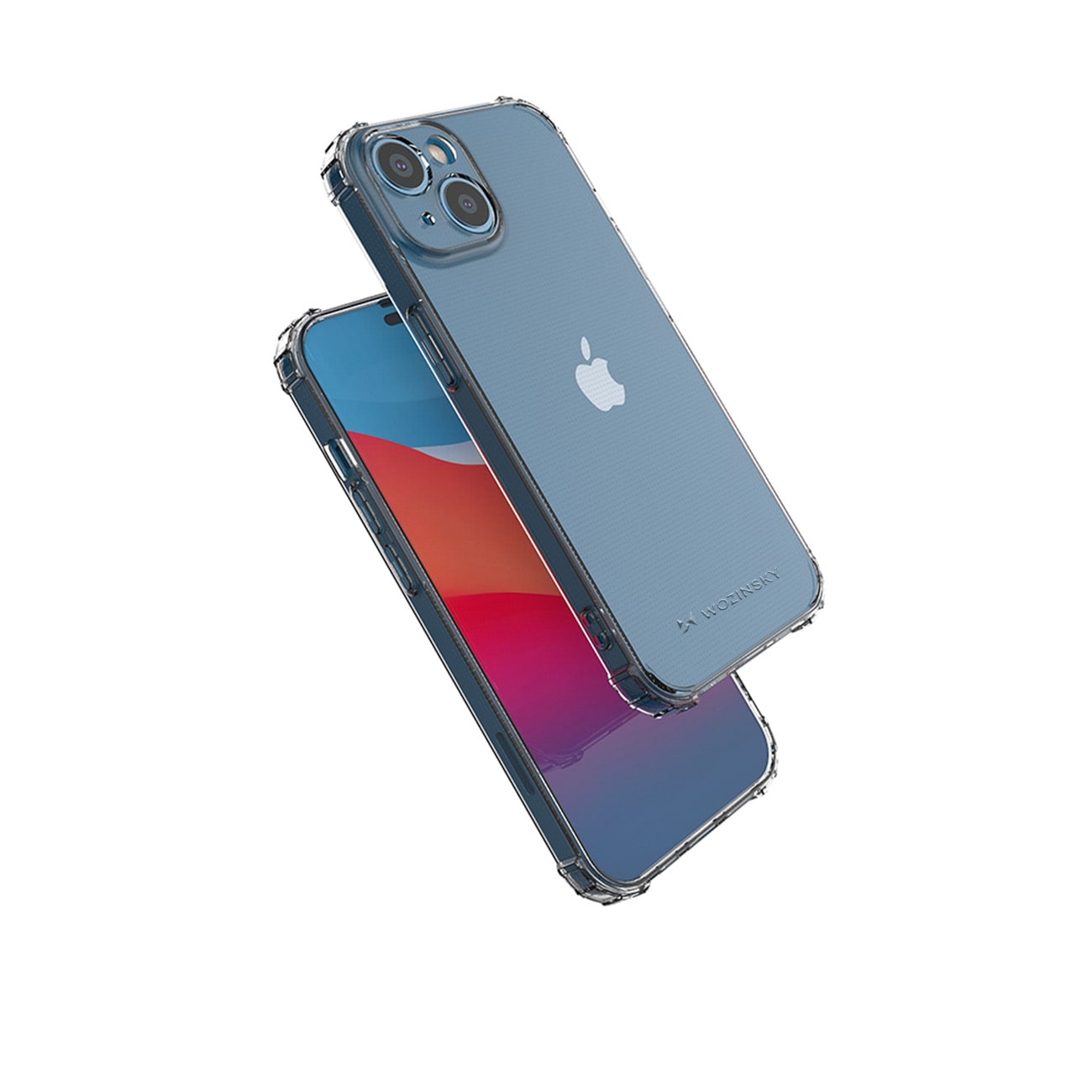 Wozinsky Anti Shock-etui for iPhone 14 Plus gjennomsiktig gjennomsiktig etui