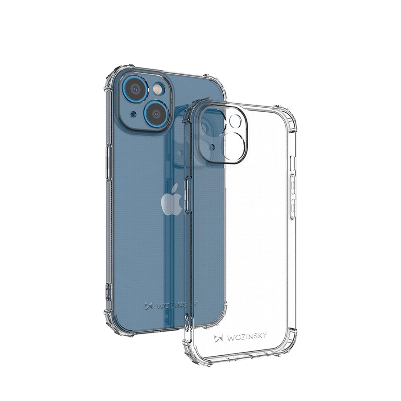 Wozinsky Anti Shock-etui for iPhone 14 Plus gjennomsiktig gjennomsiktig etui