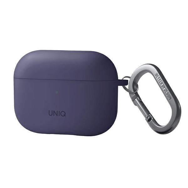 Uniq Nexo-etui for AirPods Pro 2 + ørekroker - lilla